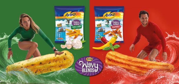 Jaunas garšas no Aviko – “Wavy Blends” frī kartupeļi!