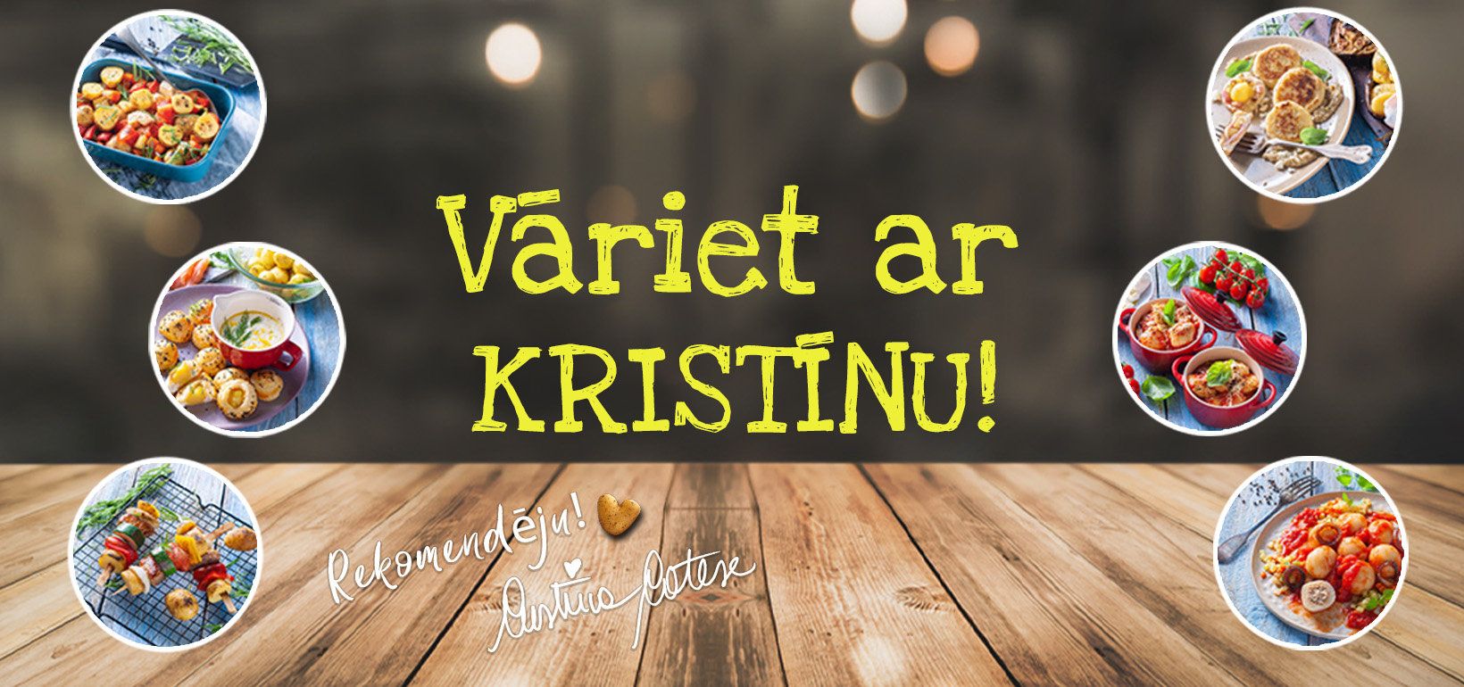 Vāriet ar Kristīnu un Aviko!